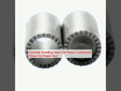 Contrate engrenage de meulage faible bruit Pinion personnalisé pour l'outil électrique
