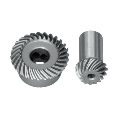 Couplings à engrenages de dents courbes en acier inoxydable pour machines à coudre à cylindres en matériau épais