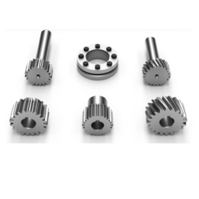 Outil CNC engrenages de machine en acier inoxydable éperon de précision cylindrique engrenage Spline