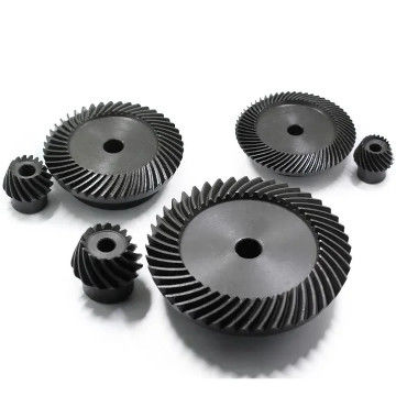Grand module en spirale Bével Gear Forgeage de haute qualité Grande roue couronne Pinion Fabricant professionnel
