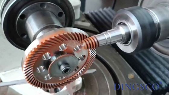 Dispositif de transmission hypoïde à faible usure, anneau en spirale, acier, petit module