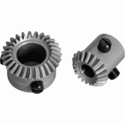 Optimisation de la lubrification et du contrôle du bruit Modèle informatique d'engrenage de machine à coudre spirale