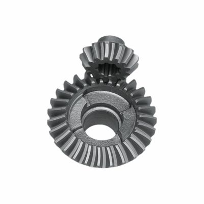 Entraînement en spirale à degré zéro, maillage à dents multiples, forces axiales moindres